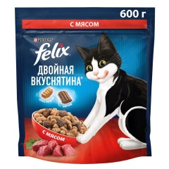 FELIX Двойная Вкуснятина Говядина 600г