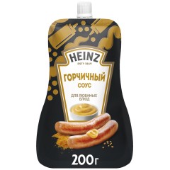 Соус Хайнц Горчичный 200г д/п