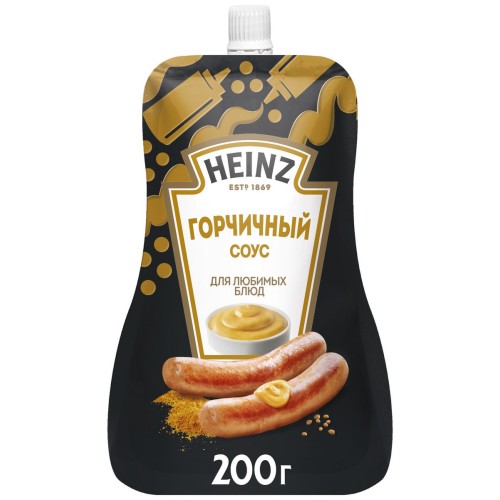 Соус Хайнц Горчичный 200г д/п