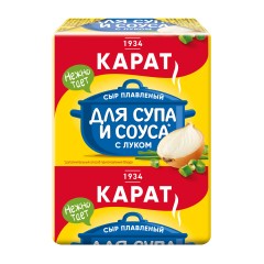 Сыр плавленный  С луком для супа 45% фол. 90г