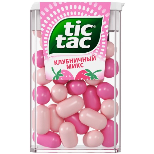 ДРАЖЕ/ФАС ТИК ТАК КЛУБНИЧНЫЙ МИКС  16г