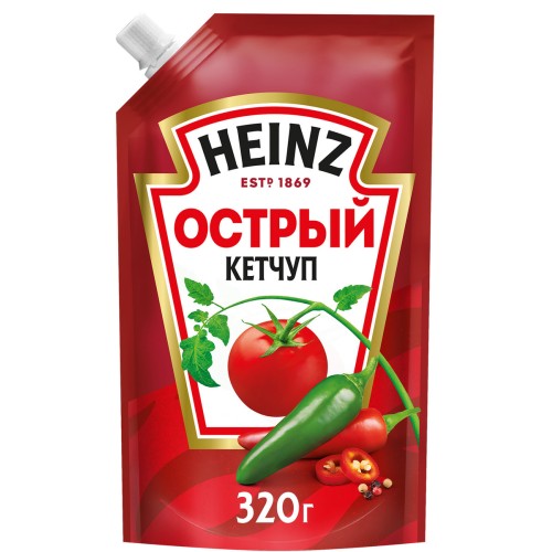 Кетчуп Хайнц Острый 320г