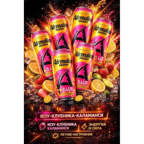 Адреналин Юдзу Клуб Каламанси 0.449л БАН