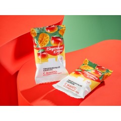 Сырок творожный Вкусный день с манго и семенами чиа 16,5% 90г (пачка), шт