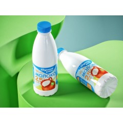 Молоко питьевое пастеризованное Вкусный день массовая доля жира 2,5% 900 г бутылка, шт