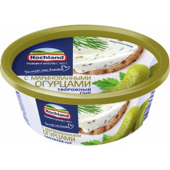Сыр Хохланд творожный маринов. огурцы 60% пл/в 140 г, шт